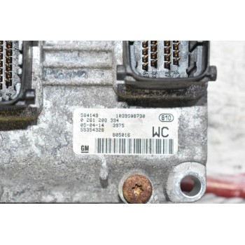 Εγκέφαλος Κινητήρα Opel Corsa C 1.4cc Z14XEP 2003-2009 0261208394 55354328 (Astra Zafira Tigra)