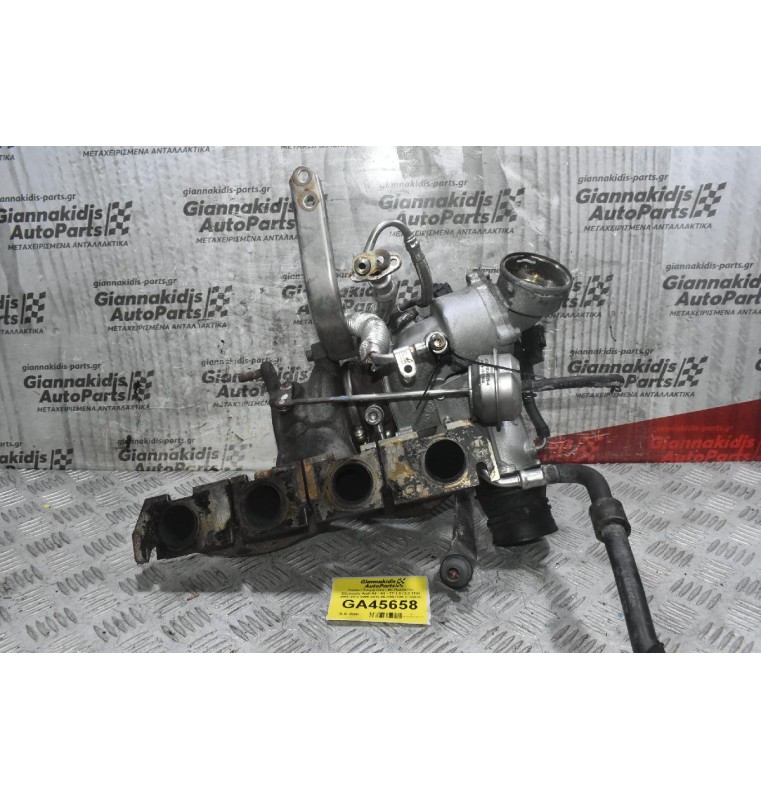 Turbo / Τουρμπίνα - Με Πολλαπλη Εξαγωγής Audi A4 - Α3 - TT 1.8 / 2.0 TFSI 2005-2012 06J145713Κ (Γνήσια) (Seat Leon - Volkswagen Golf - Skoda Octavia)