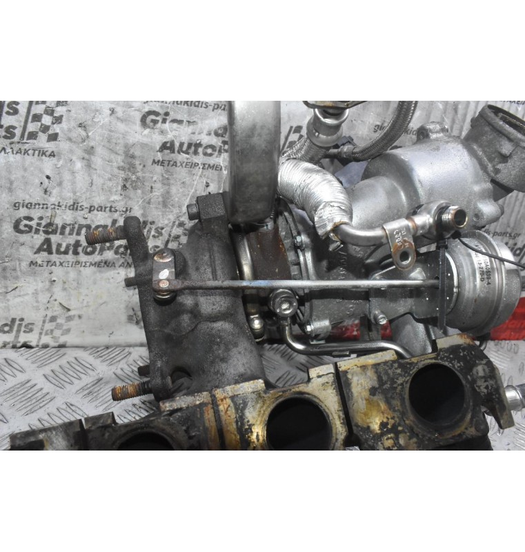 Turbo / Τουρμπίνα - Με Πολλαπλη Εξαγωγής Audi A4 - Α3 - TT 1.8 / 2.0 TFSI 2005-2012 06J145713Κ (Γνήσια) (Seat Leon - Volkswagen Golf - Skoda Octavia)
