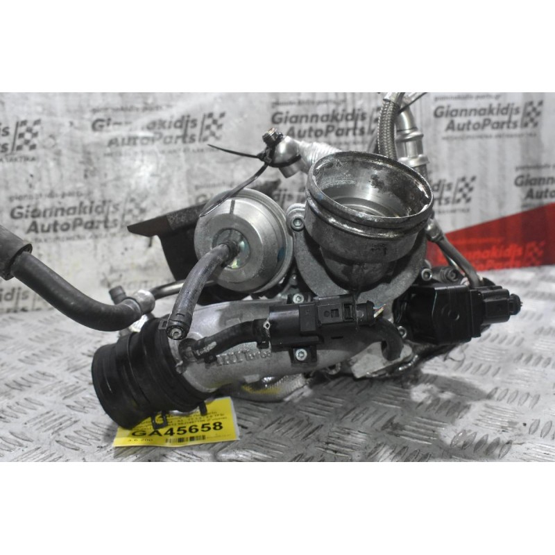 Turbo / Τουρμπίνα - Με Πολλαπλη Εξαγωγής Audi A4 - Α3 - TT 1.8 / 2.0 TFSI 2005-2012 06J145713Κ (Γνήσια) (Seat Leon - Volkswagen Golf - Skoda Octavia)