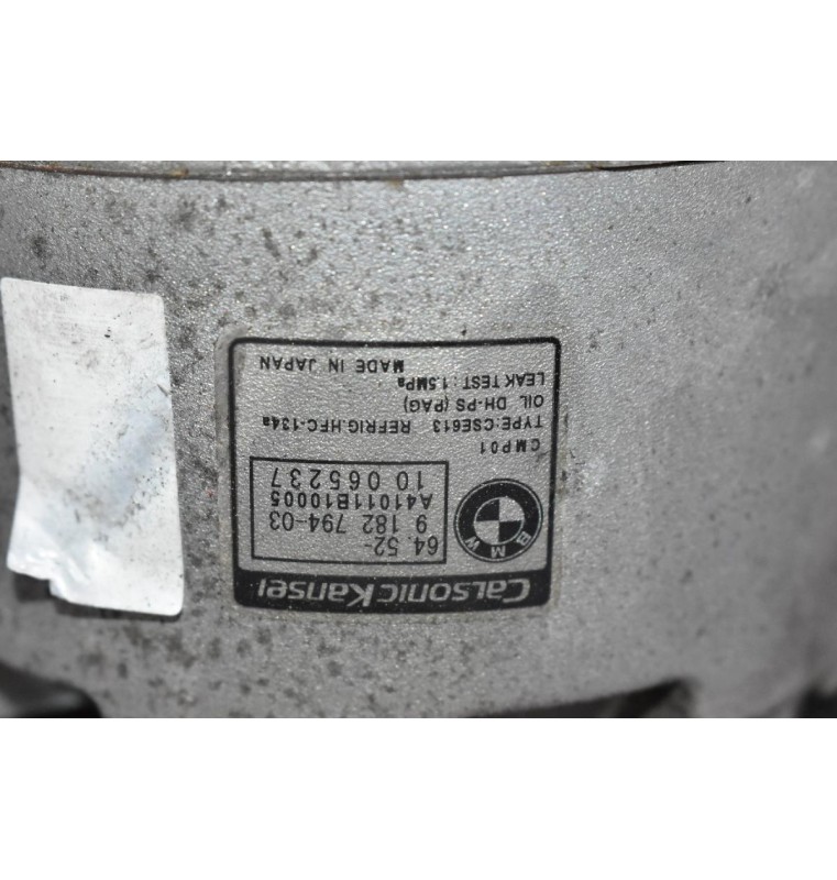 Κομπρεσέρ Aircondition - A/C Bmw 1.6 116i 316i 122PS N43B16AA 2007-2011 CALSONIC 9182794-03 A41011B10005