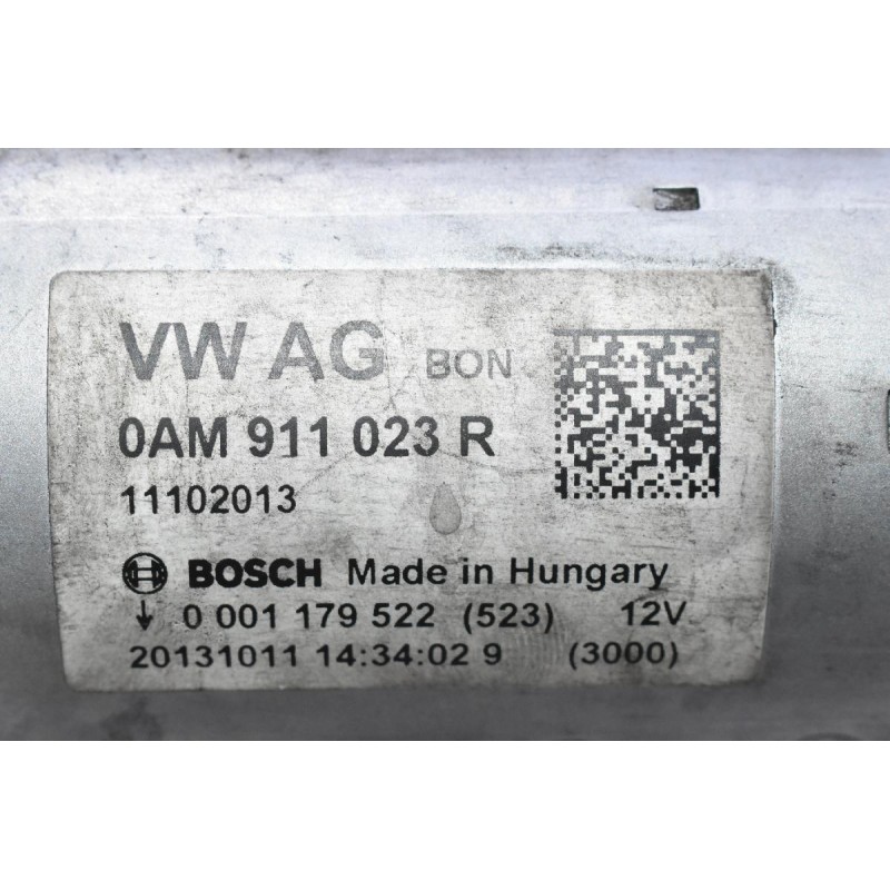 Μιζα Audi A3 / A4 - Volkswagen Golf 1.4 TFSI CXS 2012-2020 0AM911023R (Γνήσια) (Seat - Skoda)