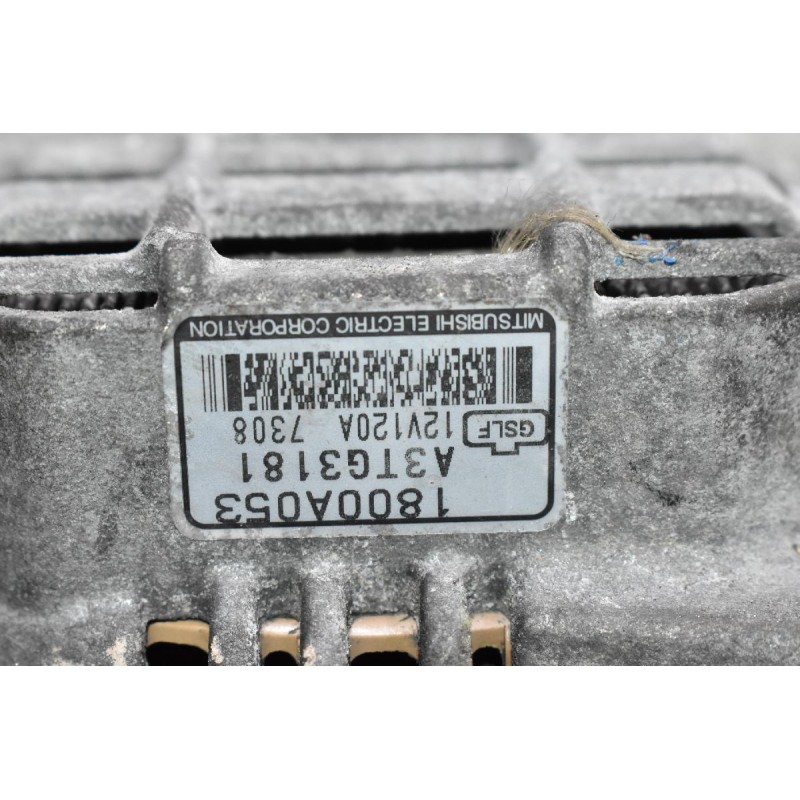 Δυναμό Mitsubishi Outlander 2.4 4B12 2007-2012 1800A053 A3TG3181 120A