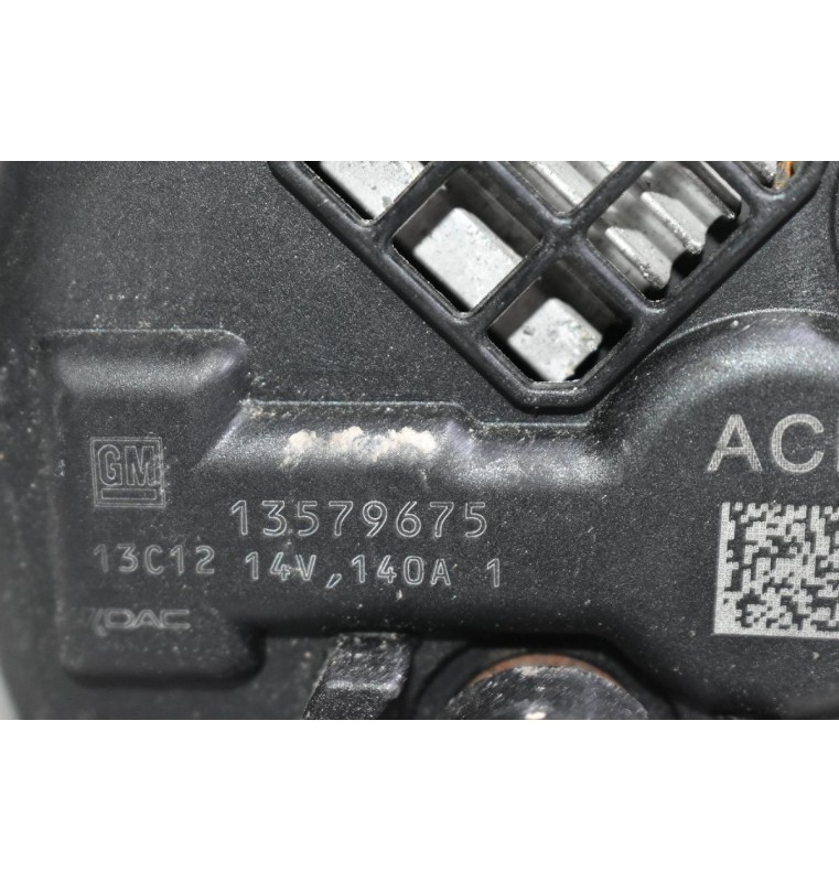 Δυναμός Opel Astra 1.7 A17DTE 140A 14V 2010-2015 (Γνήσιο) (Meriva - Zafira - Corsa) 13579675