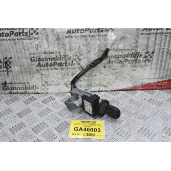 Κλειδαριά Τιμονιού -  Διακόπτης Μίζας Nissan Navara D22 2001-2005 (Με Κλειδί) 28590C9902