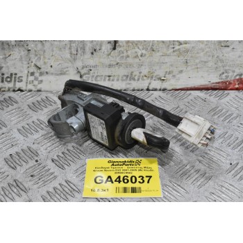 Κλειδαριά Τιμονιού -  Διακόπτης Μίζας Nissan Navara D22 2001-2005 (Με Κλειδί) 28590C9902