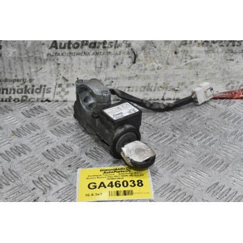 Κλειδαριά Τιμονιού -  Διακόπτης Μίζας Nissan Navara D22 2001-2005 (Με Κλειδί) 28590C9902