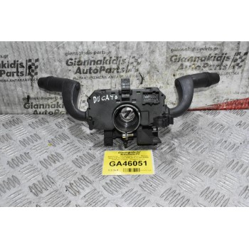 Διακόπτης - Υαλοκαθαριστήρων - Φώτων - Φλάς Fiat Ducato 2006-2015 07354300850 (Citroen Jumper - Peugeot boxer)