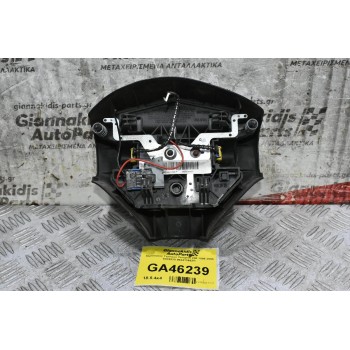 Αερόσακος Τιμονιού Peugeot 206 1998-2006 6003530 96441166ZR