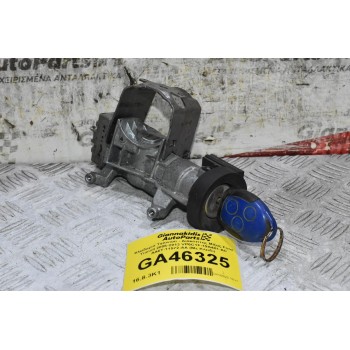 Κλειδαριά Τιμονιού - Διακόπτης Μίζας Ford Transit 2006-2013 VP6C1F-19A481-AC AA6T-11572-AA (Με Κλειδι)
