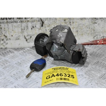 Κλειδαριά Τιμονιού - Διακόπτης Μίζας Ford Transit 2006-2013 VP6C1F-19A481-AC AA6T-11572-AA (Με Κλειδι)