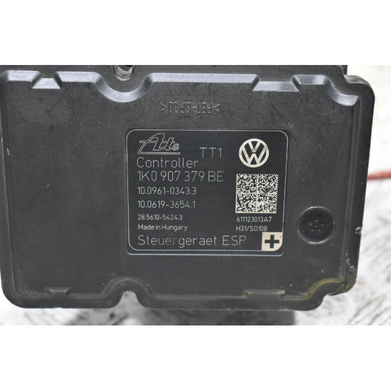Μονάδα ABS Volkswagen Golf - Scirocco 2006-2015 1K0907379BE 1K0614517CP (Γνήσια) (Eos Caddy Touran Jetta Beetle) (Seat Leon / Skoda Octavia / Audi A3)