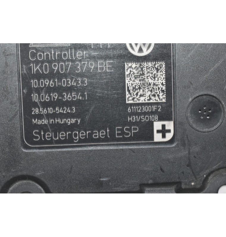 Μονάδα ABS Volkswagen Golf - Scirocco 2006-2015 1K0907379BE 1K0614517CP (Γνήσια) (Eos Caddy Touran Jetta Beetle) (Seat Leon / Skoda Octavia / Audi A3)