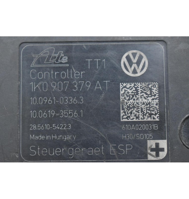 Μονάδα ABS Volkswagen Golf 2006-2015 1K0907379AT 1K0614517CE (Γνήσια) (Seat / Skoda / Audi)
