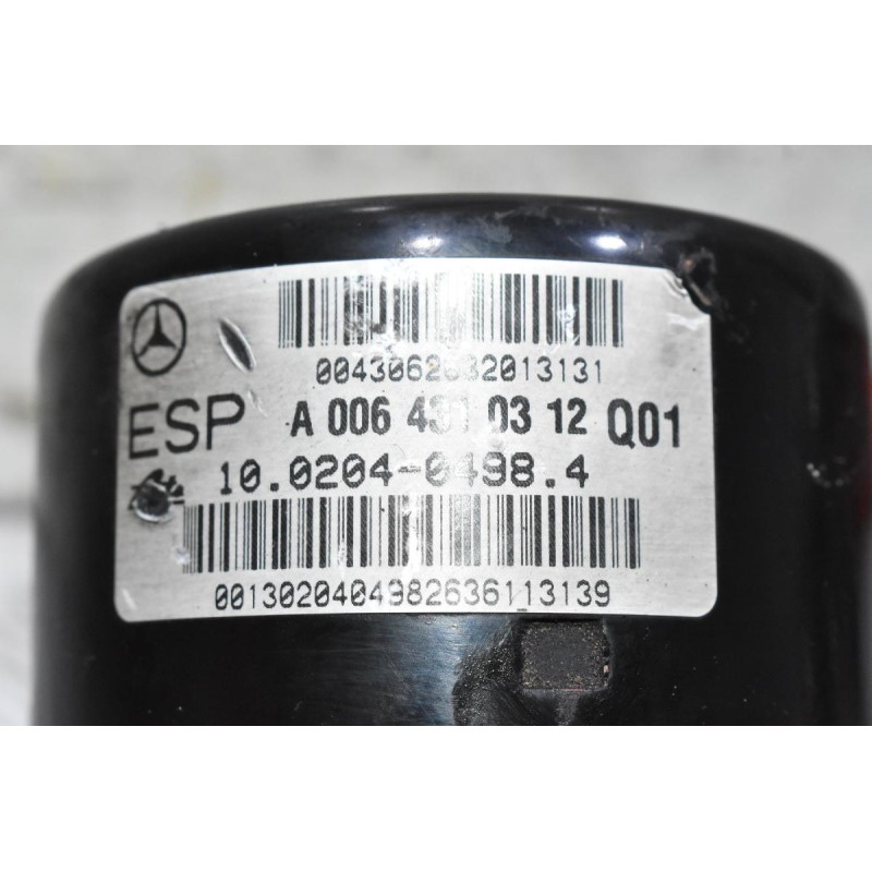 Μονάδα ABS Mercedes-Benz W203 W209 R171 2000-2010 A0064310312 A0365454032 (CL203 S203) (Μικρό Σπάσιμο Στην Φίσα)
