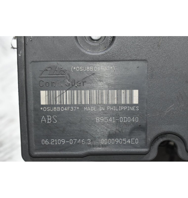 Μονάδα ABS Toyota Yaris 2006-2012 89541-0D040 44510-0D031