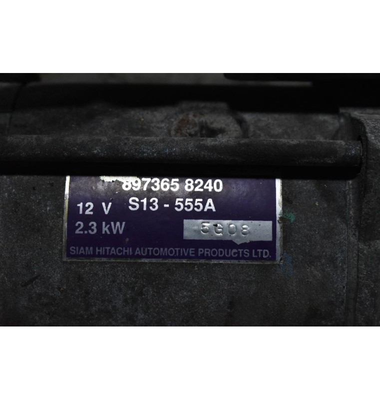 Μίζα Isuzu D-Max 3.0 4JH1 2002-2007 8973658240 S13-555A (9 Δόντια)