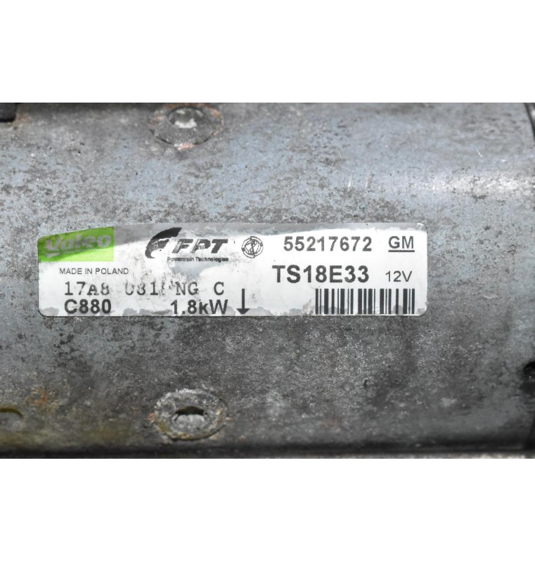 Μίζα Opel Corsa D CDTI 1.3 Z13DTJ 2005-2015 55217672 (Γνήσια) (Combo - Agila B - Meriva A)