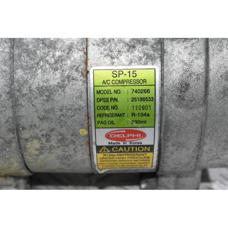 Κομπρεσέρ Aircondition - A/C Isuzu D-Max 3.0 4JJ1 2007-2012 740266 25186533