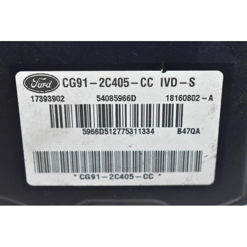 Μονάδα ABS Ford S-Max - Mondeo 2010-2017 CG91-2C405-CC 17393902 54085966D 18160802-A