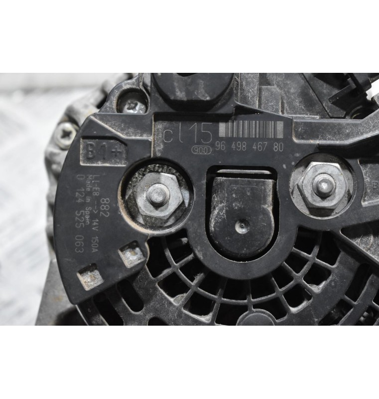 Δυναμός Citroen C4 / C5 / C8 2.0 14V 150A 2002-2008 9649846780 0124525063 (Peugeot 307 407 807) (Γνήσιος)