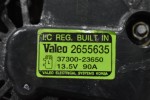 Δυναμό  Kia Rio - Hyundai Accent - Tucson G4GC 90Α 2005-2012 37300-23650 VALEO