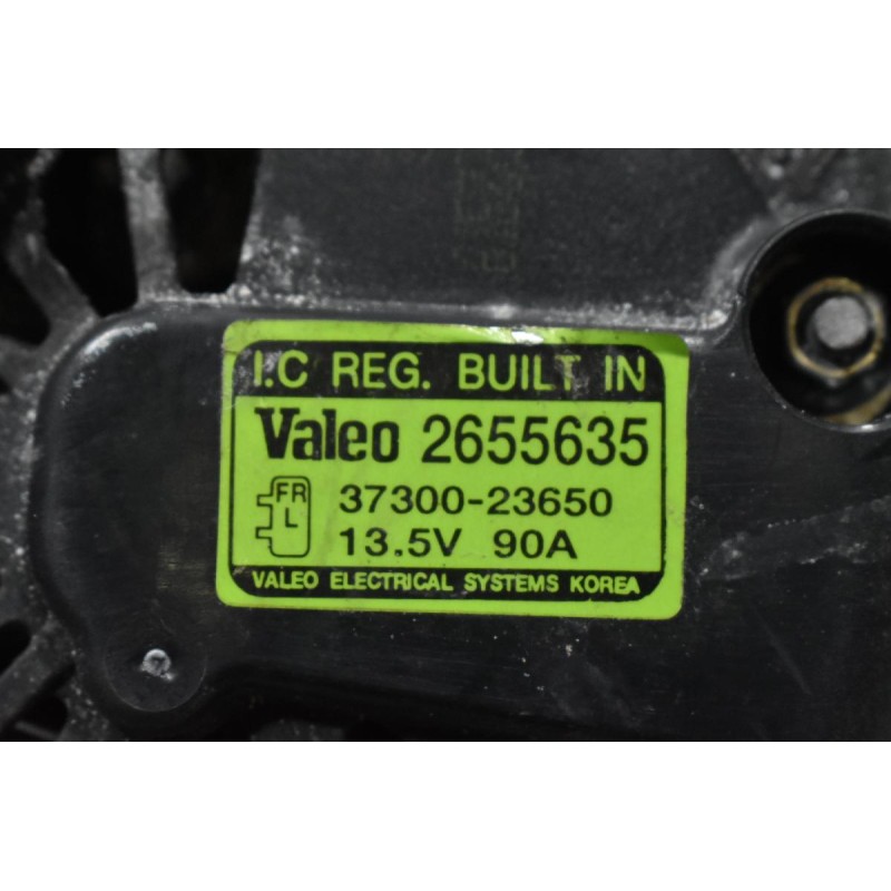 Δυναμό  Kia Rio - Hyundai Accent - Tucson G4GC 90Α 2005-2012 37300-23650 VALEO