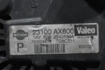 Δυναμό Nissan Micra - Note CR12 / CR14 80A 2003-2010 23100AX600 2542694B