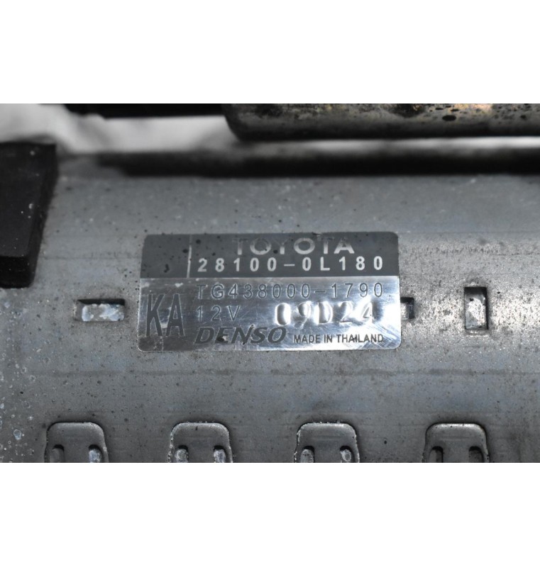 Μίζα Toyota Hilux 1GD 2GD 2015-2020 28100-0L180 TG438000-1790 (10 Δόντια)