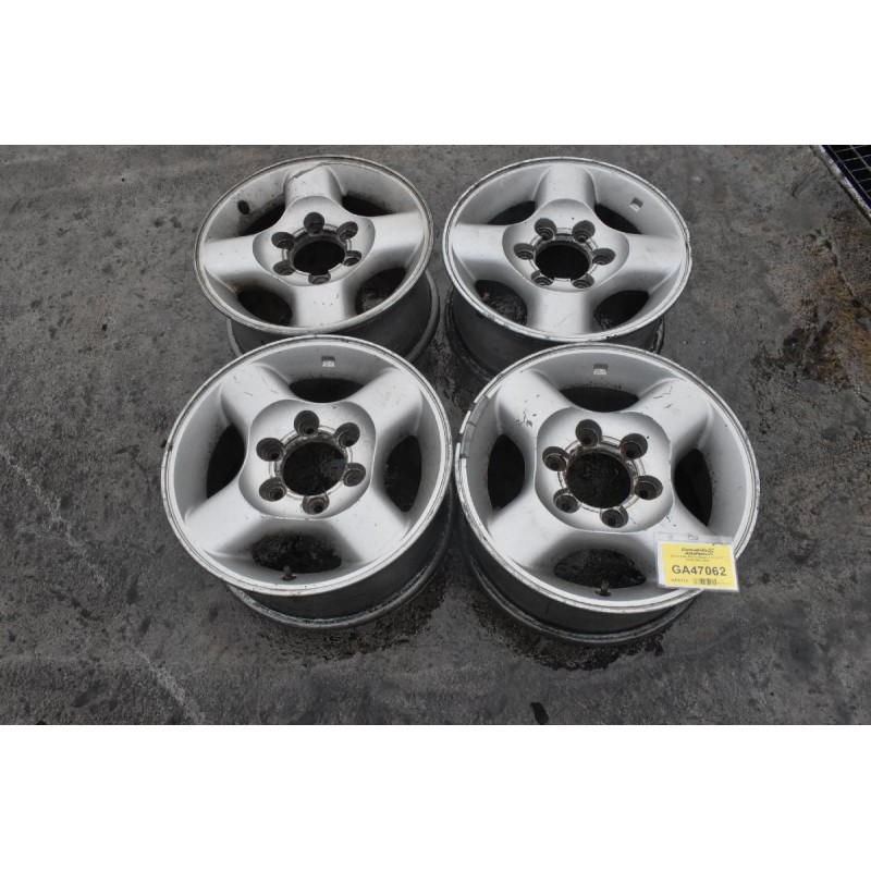 Ζάντες 4άδα Nissan Navara D22 16'x7' 6Χ139 2001-2005