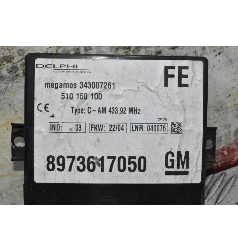 Πλακέτα Isuzu D-Max 2002-2012 DELPHI 8973617050