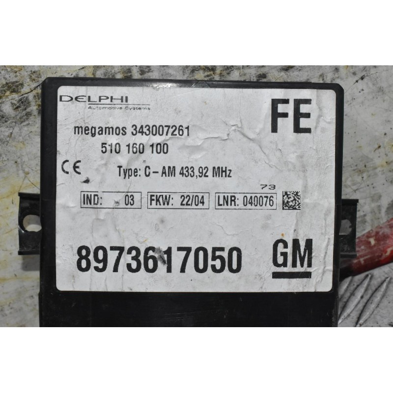 Πλακέτα Isuzu D-Max 2002-2012 DELPHI 8973617050