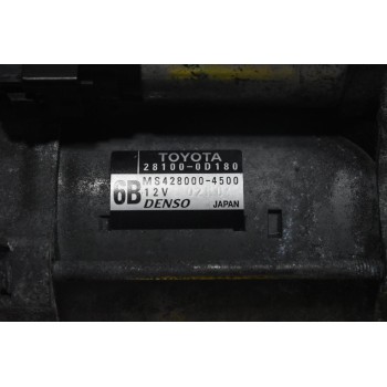 Μίζα Toyota Avensis / Corolla 1.6 1.8 3ZZ 2001-2007 28100-0D180 MS428000-4500 (Γνήσια)