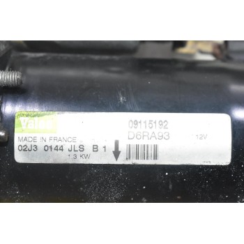 Μίζα Opel Corsa - Astra - Meriva - Tigra - Combo 1.2 Z12XEP / 1.4 Z14XEP 2000-2010 09115192 D6RA293