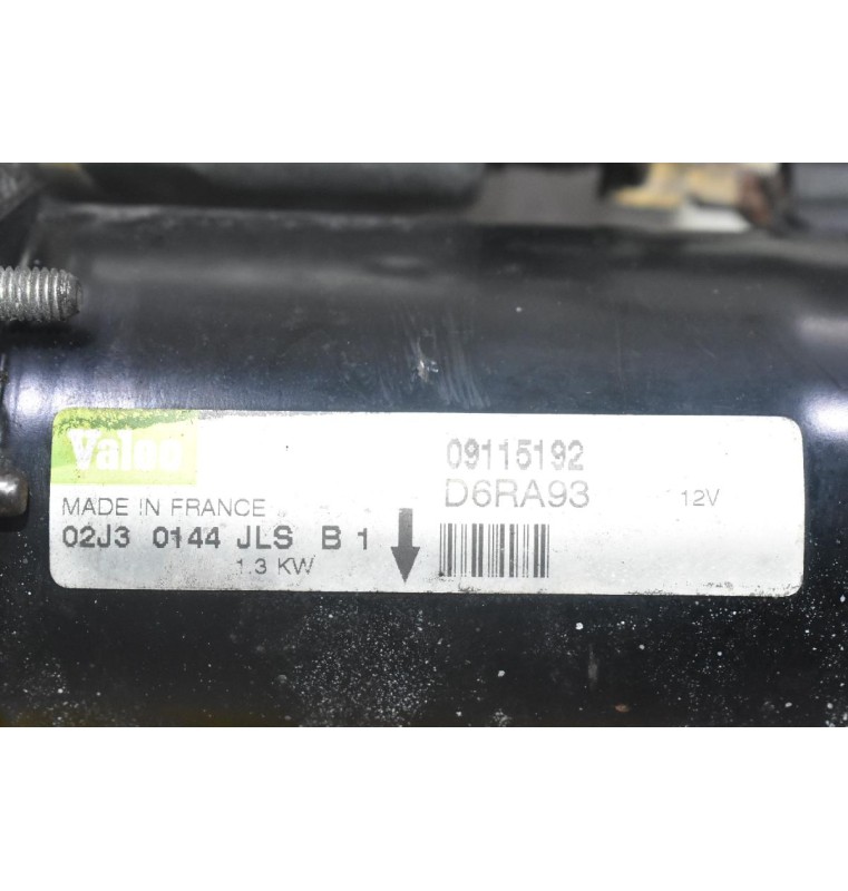 Μίζα Opel Corsa - Astra - Meriva - Tigra - Combo 1.2 Z12XEP / 1.4 Z14XEP 2000-2010 09115192 D6RA293