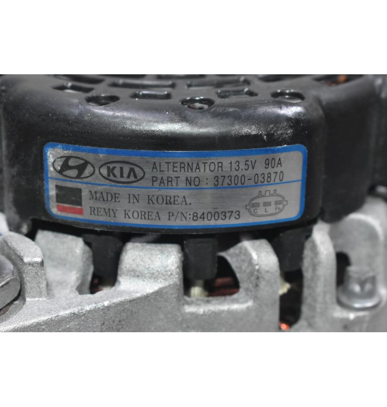 Δυναμός Hyundai i 20 - Kia Ceed 1.4cc G4LC 2011-2019 37300-03870 90A 13.5v (Γνήσιο)