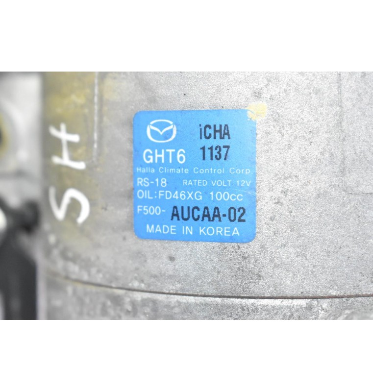 Κομπρεσέρ Aircondition - A/C Mazda CX-5 / 6 2.2 Diesel SH 2012-2020 F500-AUCAA-02 (Γνήσιο)