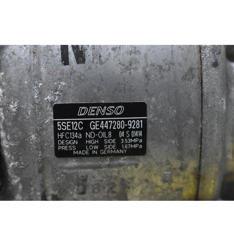 Κομπρεσέρ Aircondition A/C Toyota Avensis - Auris - Verso 2014-2020 GE447280-9281