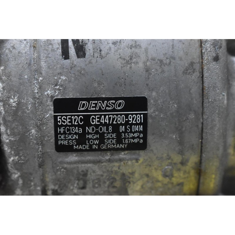Κομπρεσέρ Aircondition A/C Toyota Avensis - Auris - Verso 2014-2020 GE447280-9281
