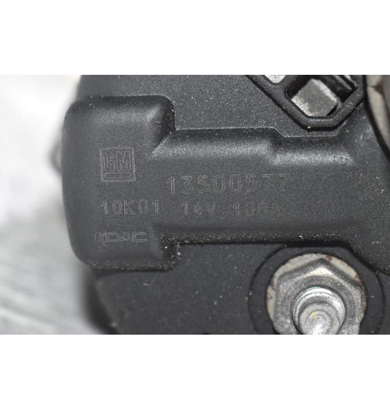 Δυναμό Chevrolet Cruze 1.6 1.8 F16D4 F18D4 2009-2017 13500577 100A (Opel Insignia - Astra A16XER A18XER)