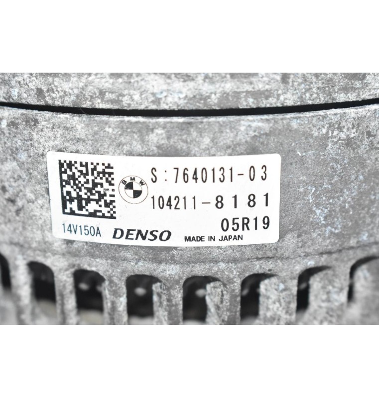 Δυναμό Mini Cooper / Clubman - BMW X2 / F30 B37C15A / B47C20A 1.5D 2.0D 150A 14V 2013-2022 DENSO 7640131-03 104211-8181