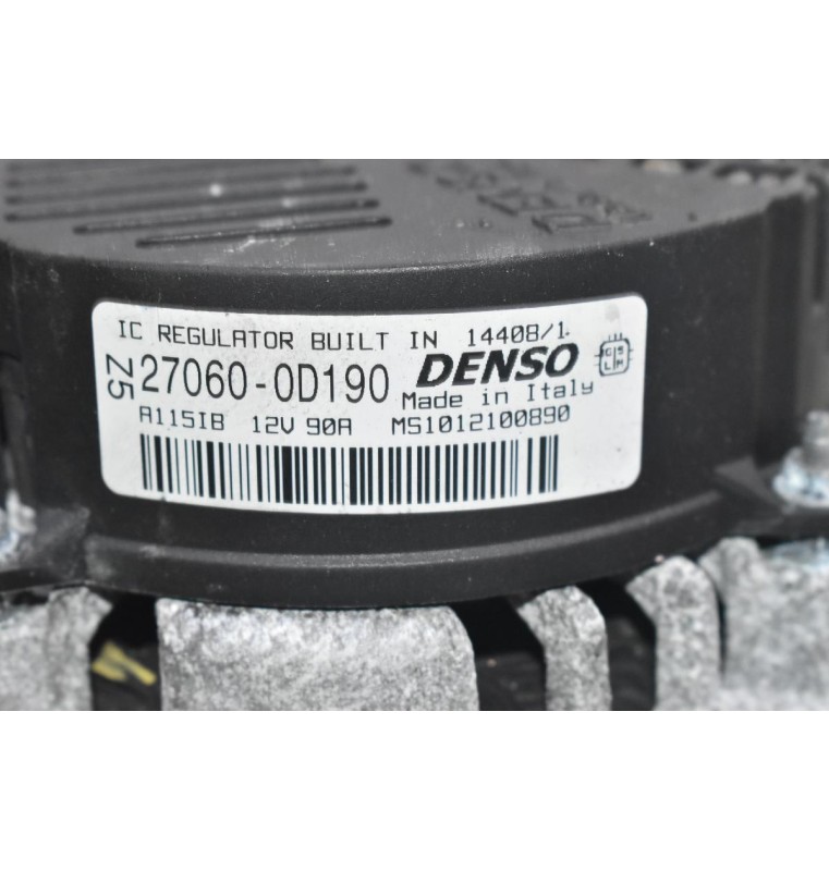 Δυναμό Toyota Avensis / Corolla 1.6 3ZZ 2001-2007 27060-0D190 MS1012100890 12V 90A