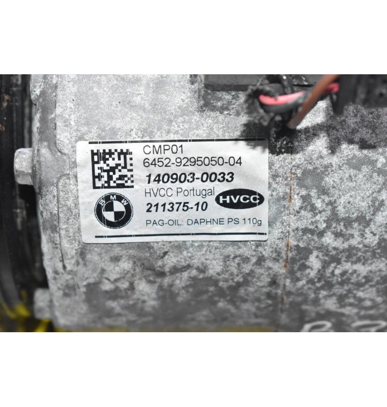 Κομπρεσέρ Aircondition - A/C Mini Cooper / Countryman / One - BMW F10 B37C15A B47C20A B38A12A B47D20A 2013-2019 211375-10 6452-9295050-04
