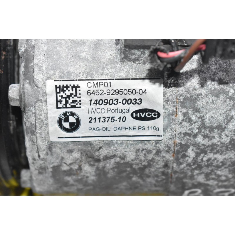Κομπρεσέρ Aircondition - A/C Mini Cooper / Countryman / One - BMW F10 B37C15A B47C20A B38A12A B47D20A 2013-2019 211375-10 6452-9295050-04