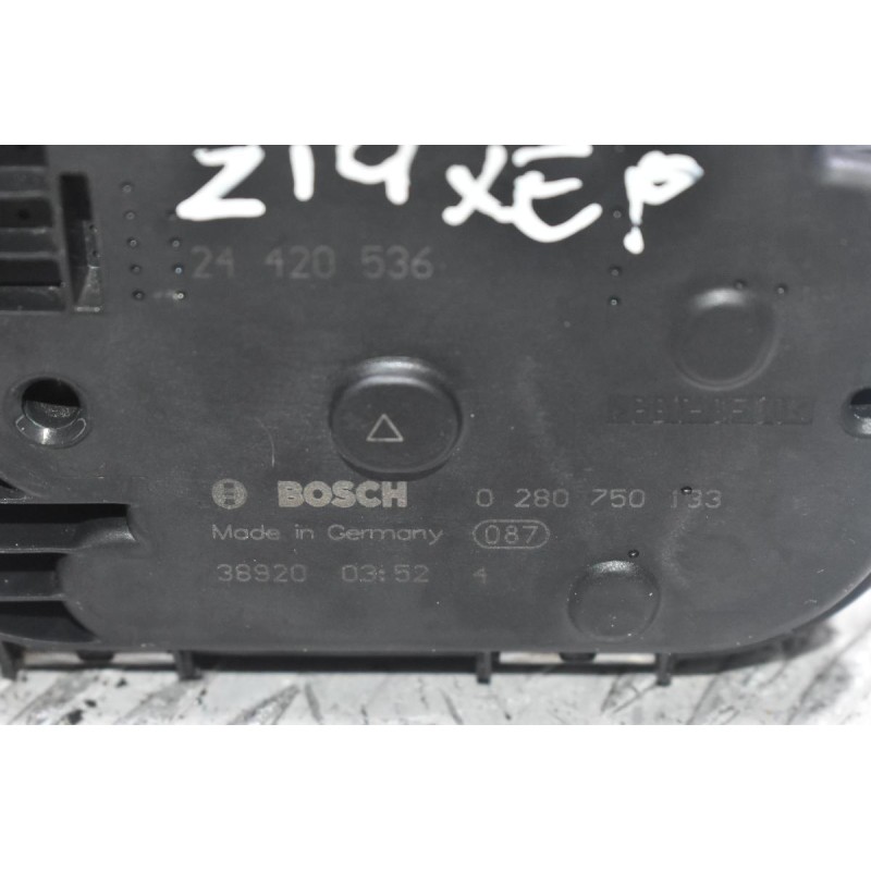 Πεταλούδα Γκαζιού Opel Astra - Corsa 1.4 Z14XEP 2000-2007 0280750133 24420536