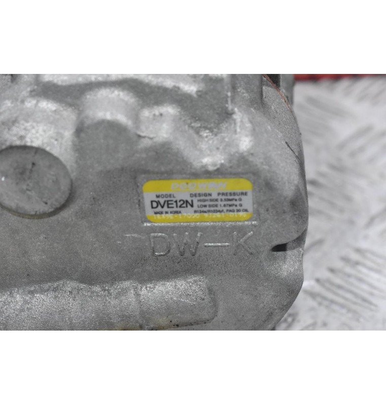 Κομπρεσέρ Aircondition A/C Hyundai i 20 - Kia Ceed / Rio 1.4cc G4LC 2011-2019 DVE12N (Γνήσιο)