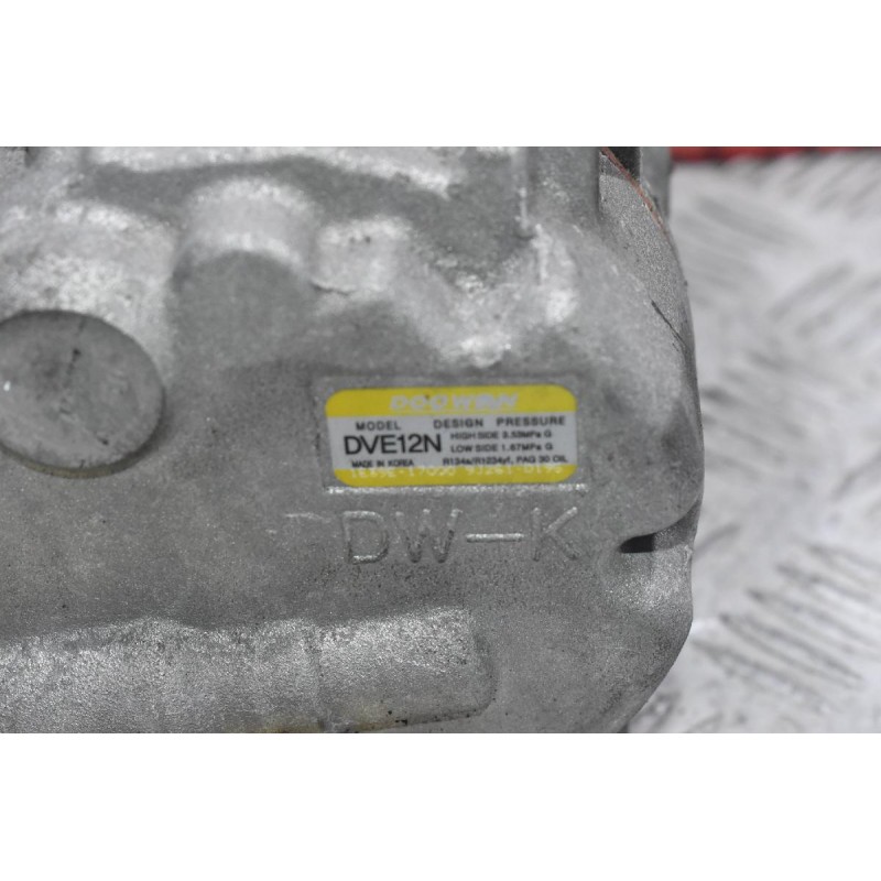 Κομπρεσέρ Aircondition A/C Hyundai i 20 - Kia Ceed / Rio 1.4cc G4LC 2011-2019 DVE12N (Γνήσιο)