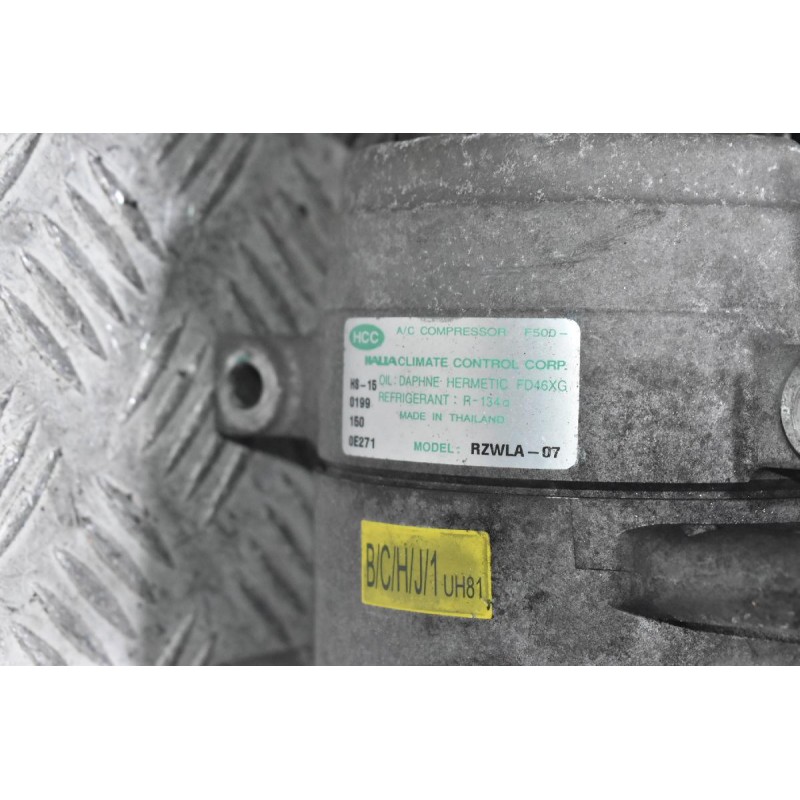 Κομπρεσέρ Aircondition Ford Ranger / Mazda BT50 2.5 WL 2005-2010 RZWLA-07
