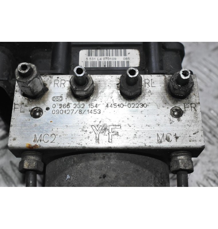 Μονάδα ABS Toyota Auris 2006-2012 44510-02230 0265232154 0265800827 (Γνήσια)