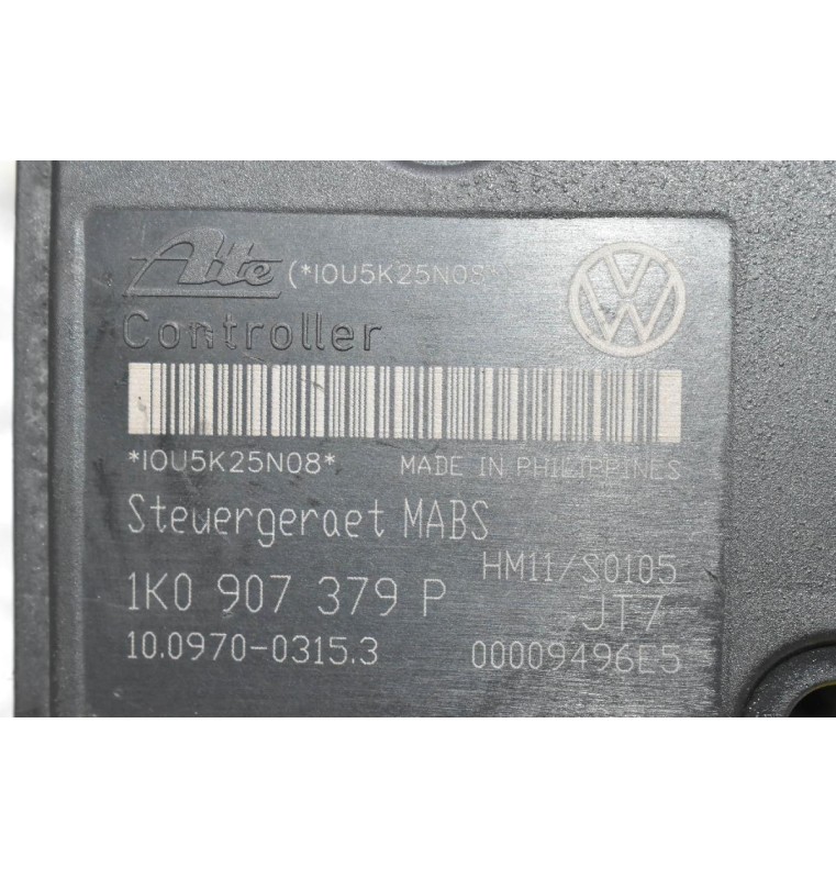 Μονάδα ABS Volkswagen Golf - Jetta - Caddy 2003-2010 1K0907379P 1K0614117H (Seat Toledo - Leon - Altea / Skoda Octavia)
